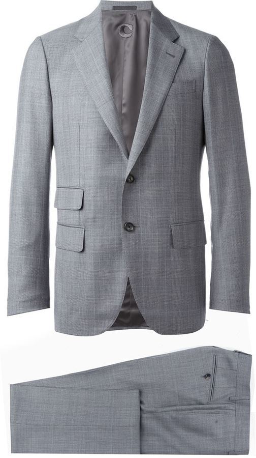 Caruso Two Piece Plaid Suit, $1,280 | farfetch.com | Lookastic