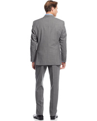 Andrew Marc Marc New York By Grey Plaid Suit
