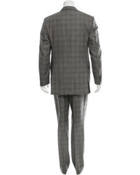 Burberry Plaid Two Piece Suit
