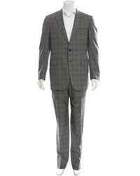 Burberry Plaid Two Piece Suit