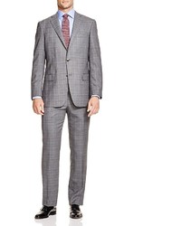 Hart Schaffner Marx Platinum Label Plaid Classic Fit Suit 100% Bloomingdales