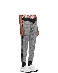 Dolce and Gabbana Black Rossi Bordeaux Lounge Pants