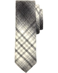 Brooks Brothers Grey Plaid Tie