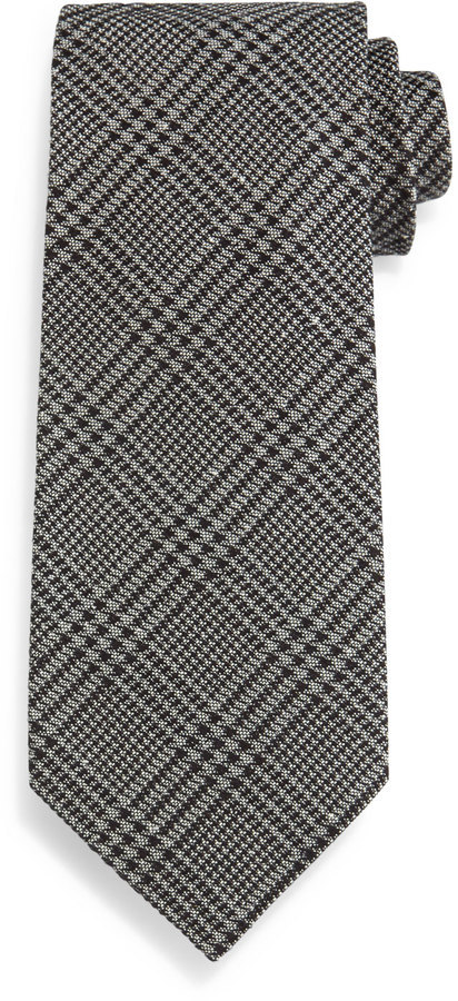 TOM FORD Houndstooth Pattern Tie - Farfetch