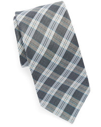 Black Brown 1826 Plaid Tie