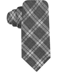 Ryan Seacrest Distinction Rustic Plaid Slim Tie