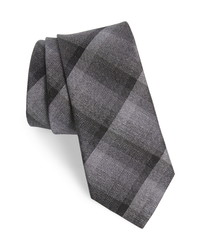Nordstrom Men's Shop Seeley Plaid Silk Cotton Tie