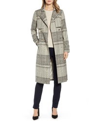 Ted Baker London Cuff Check Trench Coat