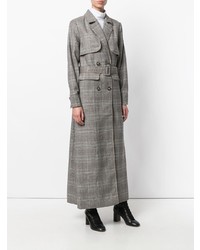 Self-Portrait Long Checked Trench