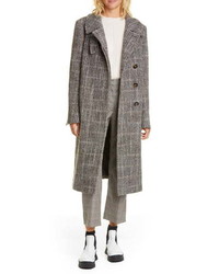 Stella McCartney Herringbone Tweed Coat
