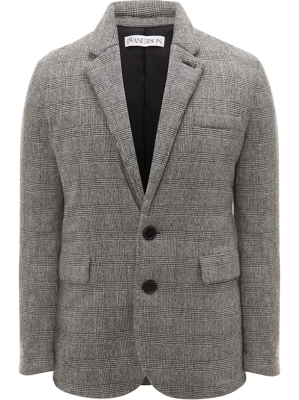 JW Anderson Check Print Blazer, $1,191 | farfetch.com | Lookastic