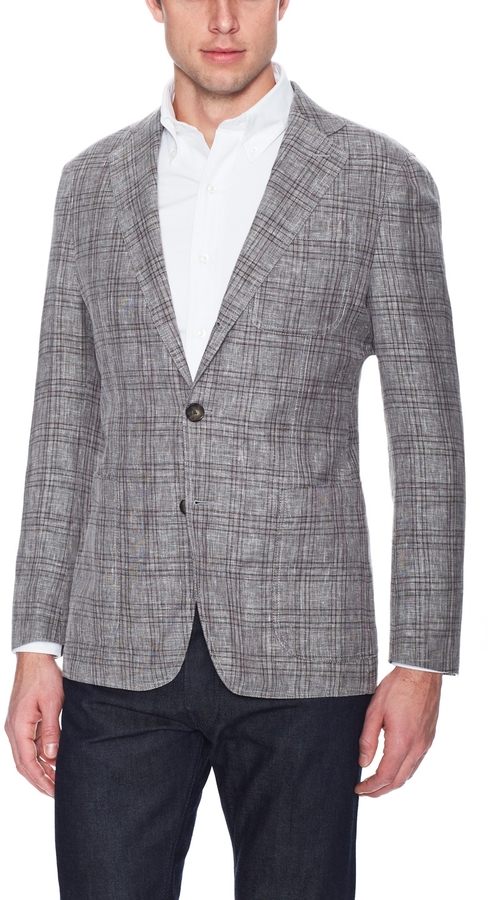 Façonnable Plaid Sport Jacket | Where to buy & how to wear
