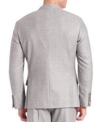 Brunello Cucinelli Wales Wool Plaid Sportcoat