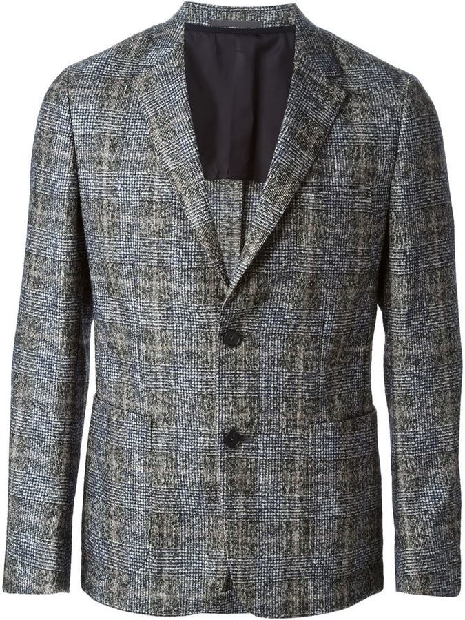 Z Zegna Glen Plaid Blazer, $849 | farfetch.com | Lookastic