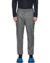 Alexander McQueen Grey Prince Of Wales Trousers