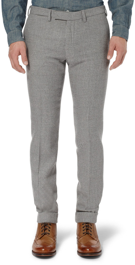 Checked Tailored Pants - GANT