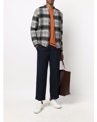 Universal Works Plaid Pattern Utility Shirt