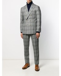 Brunello Cucinelli Check Two Piece Suit