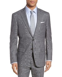 Hart Schaffner Marx Classic Fit Plaid Wool Suit
