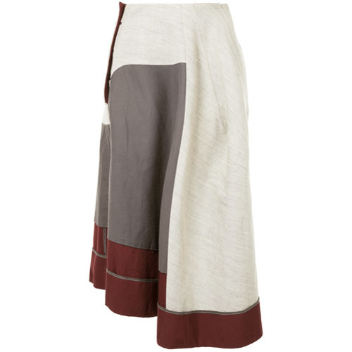 Comme Des Garçons Vintage Inside Out Skirt, $413 | farfetch.com