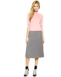 Joa Pleated Midi Skirt