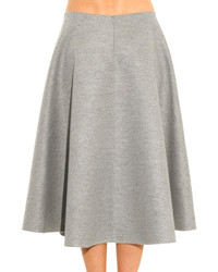 The Row Nisha Double Faced Wool Midi Skirt