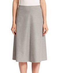 Set Woven Midi Skirt
