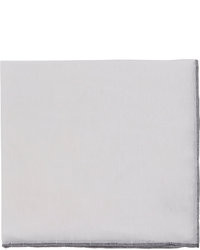 Simonnot Godard Basic Handkerchief Grey White