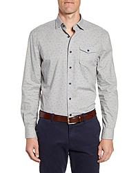 johnnie-O Hawthorne Classic Fit Button Up Sport Shirt