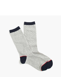 Grey Polka Dot Socks
