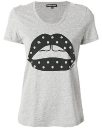 Grey Polka Dot T-shirt