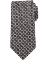 Tom Ford Large Dot Patterned Tie Gray