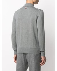 Thom Browne 4 Bar Long Sleeved Polo Shirt