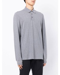 Brunello Cucinelli Button Front Long Sleeved Polo Shirt