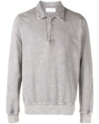 Les Tien Faded Long Sleeved Polo Shirt