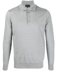 Emporio Armani Fine Knit Polo Shirt