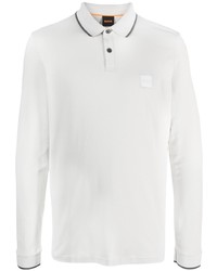 BOSS Logo Patch Cotton Polo Shirt