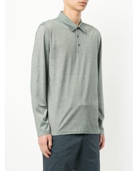 Gieves & Hawkes Long Sleeve Polo Shirt