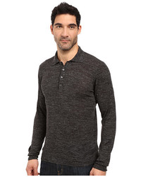 7 For All Mankind Long Sleeve Polo Sweater
