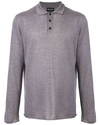Giorgio Armani Long Sleeved Polo Shirt