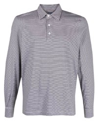 Fedeli Stripe Print Polo Shirt