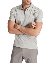 Reiss Belfry Polo Shirt In Soft Grey At Nordstrom