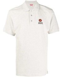 Kenzo Boke Flower Logo Embroidered Polo Shirt