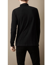 Burberry Long Sleeve Polo Shirt