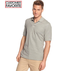 Club Room Classic Fit Short Sleeve Solid Estate Performance Upf 50 Polo Created For Macys