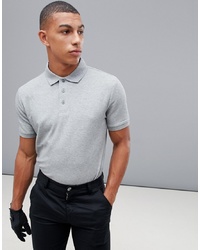 Calvin Klein Golf Classic Polo In Grey