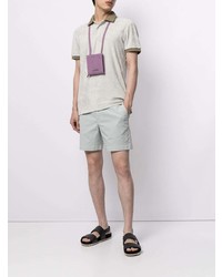 Orlebar Brown Contrast Trim Cotton Polo Shirt