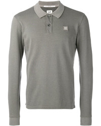 C.P. Company Cp Company Long Sleeved Polo Shirt