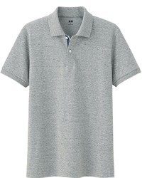 Uniqlo Dry Pique Color Placket Polo Shirt