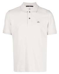 C.P. Company Embroidered Logo Cotton Polo Shirt